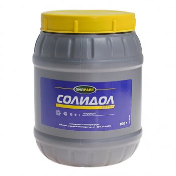 214 р. Смазка СОЛИДОЛ Жировой 800г OIL RIGHT OIL RIGHT 6021  с доставкой в г. Керчь. Увеличить фотографию 1