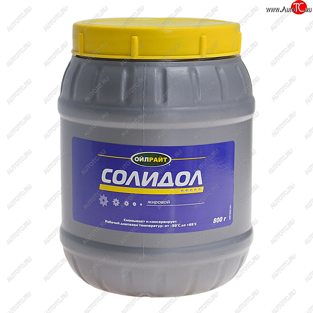214 р. Смазка СОЛИДОЛ Жировой 800г OIL RIGHT OIL RIGHT 6021  с доставкой в г. Керчь