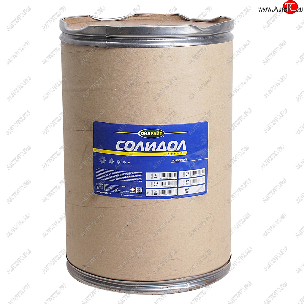 3 799 р. Смазка СОЛИДОЛ Жировой 21кг OIL RIGHT OIL RIGHT 6036  с доставкой в г. Керчь