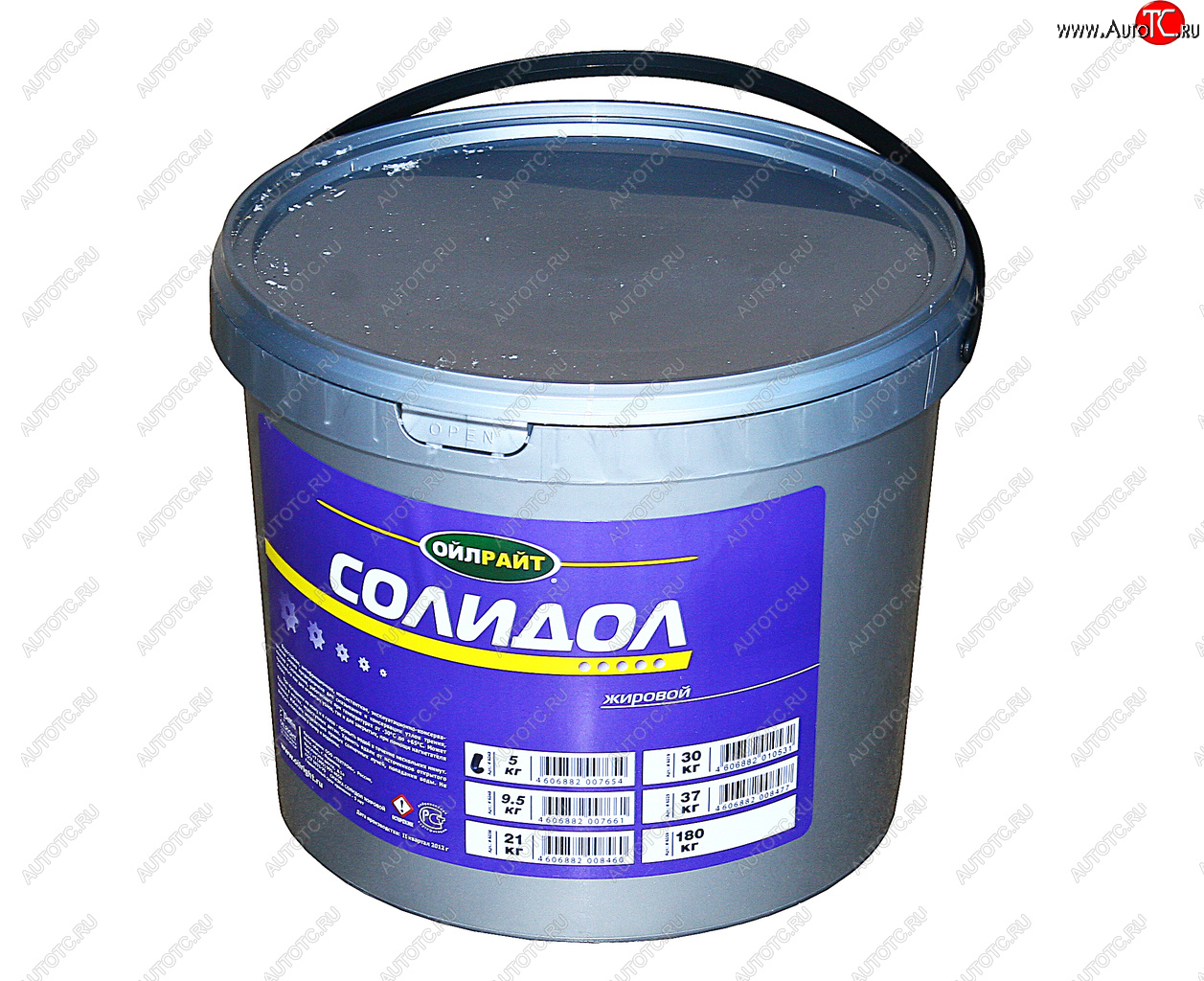 1 059 р. Смазка СОЛИДОЛ Жировой 5кг OIL RIGHT OIL RIGHT 6049  с доставкой в г. Керчь