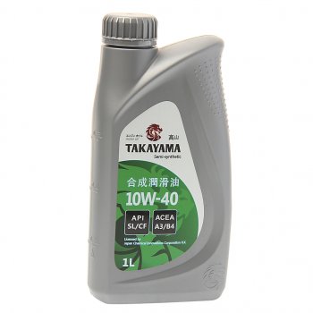 769 р. Масло моторное API SLCF 10W40 псинт.1л TAKAYAMA TAKAYAMA 605525  с доставкой в г. Керчь. Увеличить фотографию 1