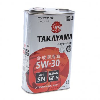 889 р. Масло моторное Adaptec SNGF-5 5W30 синт.1л TAKAYAMA TAKAYAMA 605584  с доставкой в г. Керчь. Увеличить фотографию 1