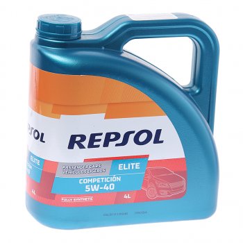 3 589 р. Масло моторное ELITE Competicion 5W40 синт.4л REPSOL REPSOL 6058r  с доставкой в г. Керчь. Увеличить фотографию 1