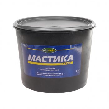 489 р. Антикор для наружных поверхностей мастика сланцевая 2кг OIL RIGHT OIL RIGHT 6100  с доставкой в г. Керчь. Увеличить фотографию 1