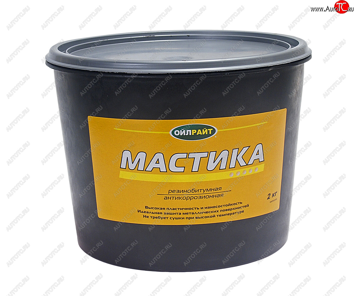 489 р. Антикор для наружных поверхностей мастика резинобитумная 2кг OIL RIGHT OIL RIGHT 6101  с доставкой в г. Керчь