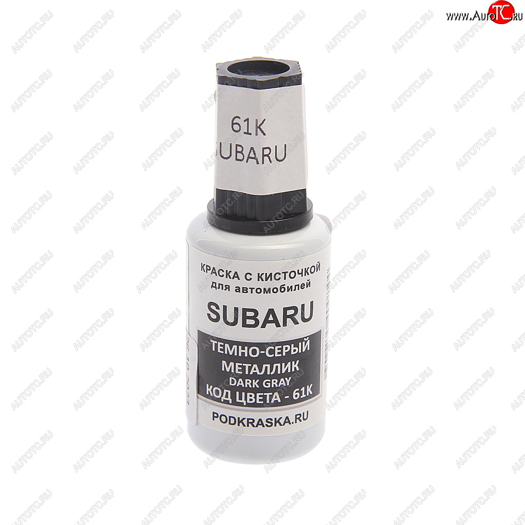 389 р. Краска с кистью 20мл SUBARU 61K PODKRASKA PODKRASKA 61k  с доставкой в г. Керчь
