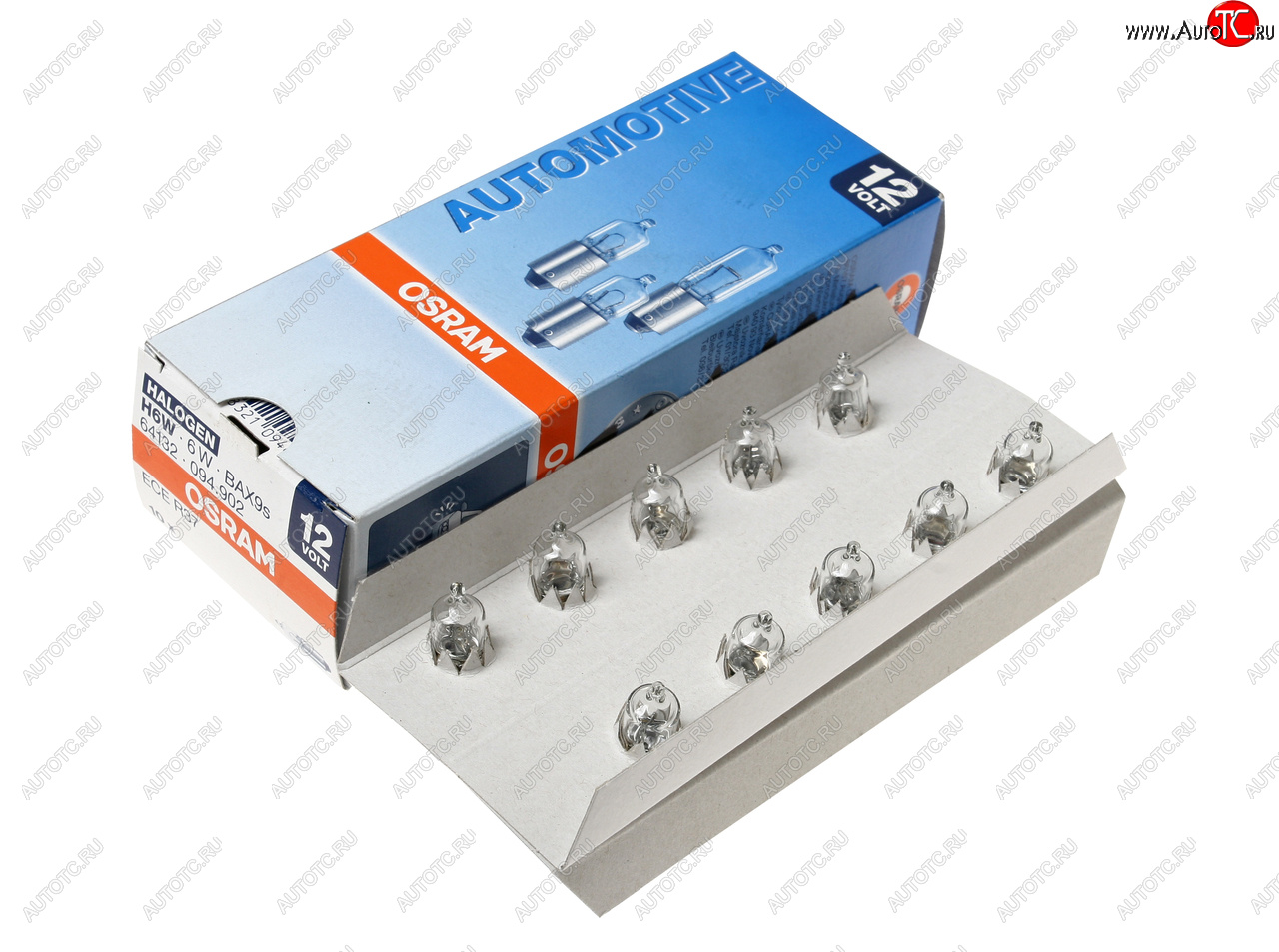 399 р. Лампа 12V H6W BAX9s OSRAM OSRAM 64132  с доставкой в г. Керчь