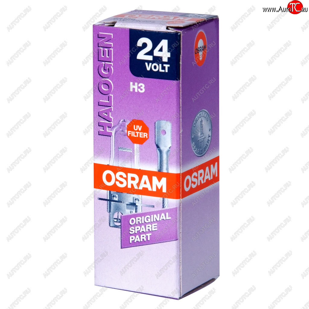 265 р. Лампа 24V H3 70W PK22s OSRAM OSRAM 64156  с доставкой в г. Керчь