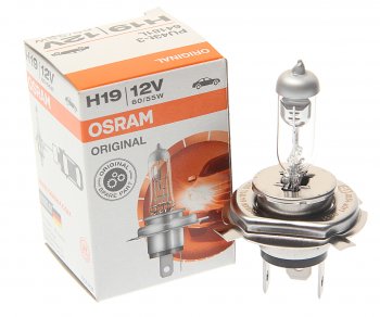 779 р. Лампа 12V H19 6055W PU43t-3 OSRAM OSRAM 64181l  с доставкой в г. Керчь. Увеличить фотографию 1