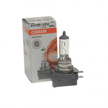 1 739 р. Лампа 12V H11B 55W PGJY19-2 OSRAM OSRAM 64241  с доставкой в г. Керчь. Увеличить фотографию 1