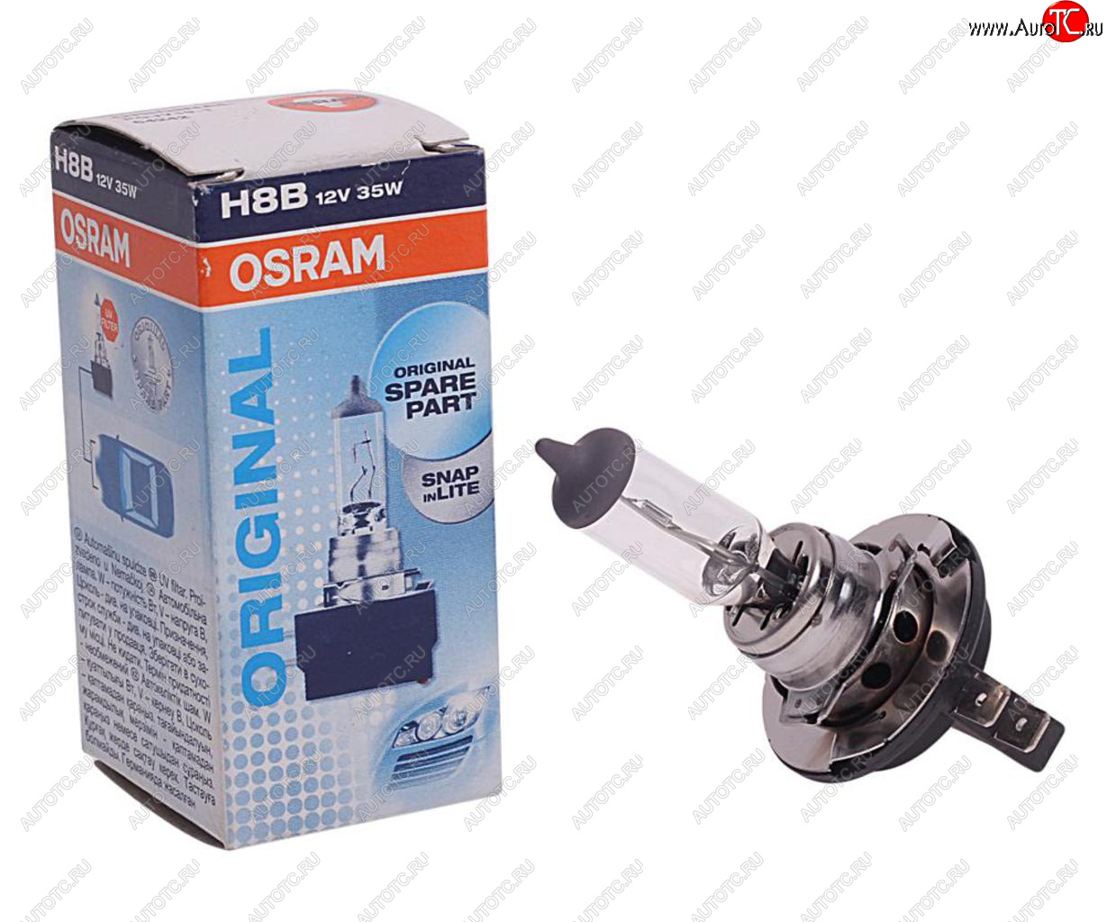 1 299 р. Лампа 12V H8B 35W PGJ19-1 OSRAM OSRAM 64242  с доставкой в г. Керчь