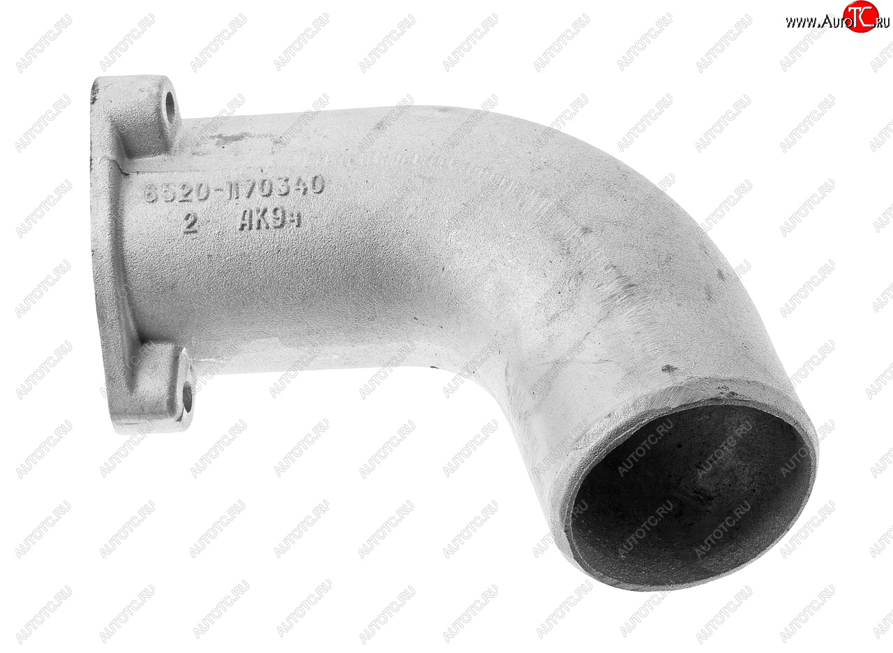 6 299 р. Патрубок КАМАЗ-6520 теплообменника правый (ОАО КАМАЗ) KAMAZ 6520-1170340  с доставкой в г. Керчь
