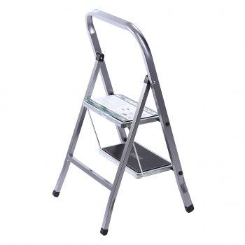 2 379 р. Лестница-стремянка 2 ступени стальная FIT FIT 65381 FIT 65381  с доставкой в г. Керчь. Увеличить фотографию 2