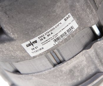 12 999 р. Генератор МАЗ,ЛАЗ,УРАЛ дв.ЯМЗ-236,7511,7601 28В 80А (замена для 6582.3701000-03) КЗАТЭ (ЗиТ) Завод имени А.М. Тарасова 6582.3701000-03гч  с доставкой в г. Керчь. Увеличить фотографию 5