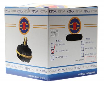 3 999 р. Камера тормоза КАМАЗ,ЗИЛ тип 3010 переднего (КАМАЗ-65111,53228) КЗТАА КЗТАА 661.3519310-10  с доставкой в г. Керчь. Увеличить фотографию 3