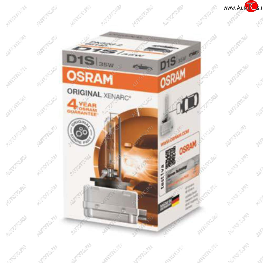 6 249 р. Лампа ксеноновая D1S 35W PK32d-2 4300K 85V 3200лм Original OSRAM OSRAM 66140-fs OSRAM 66140-fs  с доставкой в г. Керчь