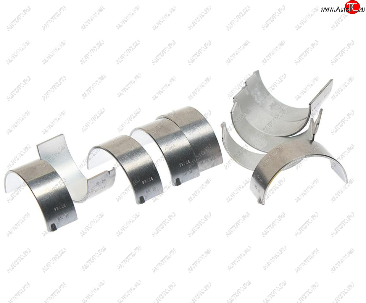 24 999 р. Вкладыши SSANGYONG Kyron (05-),Rexton (04-) (D27) шатунные d+0.00 комплект (10шт.) OE SSANGYONG 6640300160  с доставкой в г. Керчь