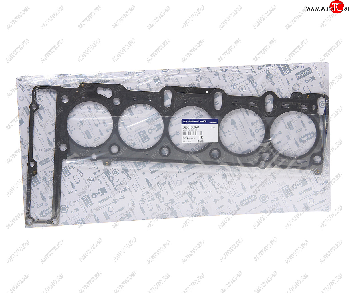 8 549 р. Прокладка головки блока SSANGYONG Kyron (06-),Rexton (06-) (D27) ЕВРО-4 OE SSANGYONG 6650160620  с доставкой в г. Керчь