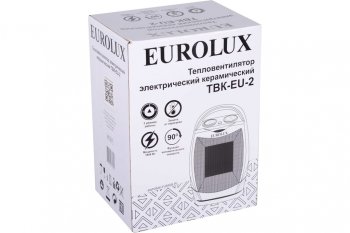 2 449 р. Тепловентилятор бытовой 1.80кВт (18кв.м) настольный белый EUROLUX EUROLUX 6727  с доставкой в г. Керчь. Увеличить фотографию 15