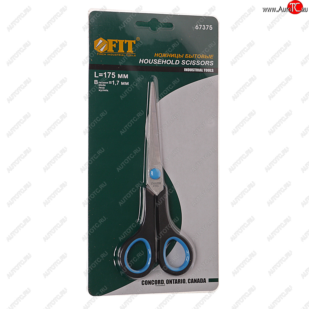 180 р. Ножницы бытовые 175мм FIT FIT 67375  с доставкой в г. Керчь