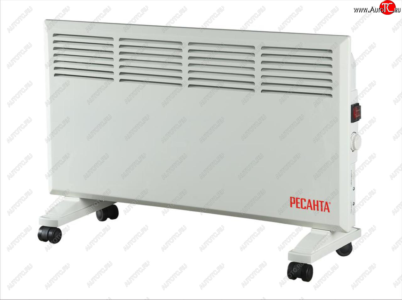4 749 р. Конвектор 1.60кВт (16кв.м) напольный белый РЕСАНТА РЕСАНТА 6742  с доставкой в г. Керчь