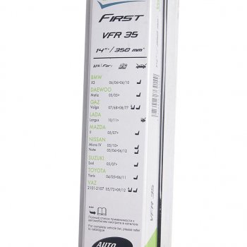 349 р. Щетка стеклоочистителя 350мм каркасная First VALEO VALEO 675535  с доставкой в г. Керчь. Увеличить фотографию 2