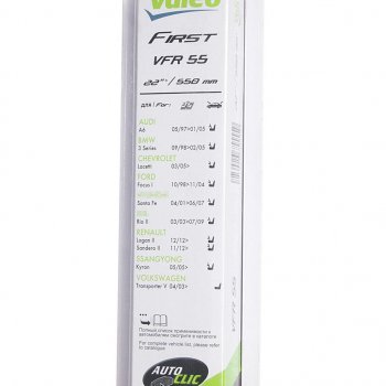 949 р. Щетка стеклоочистителя 550мм каркасная First VALEO VALEO 675555  с доставкой в г. Керчь. Увеличить фотографию 2
