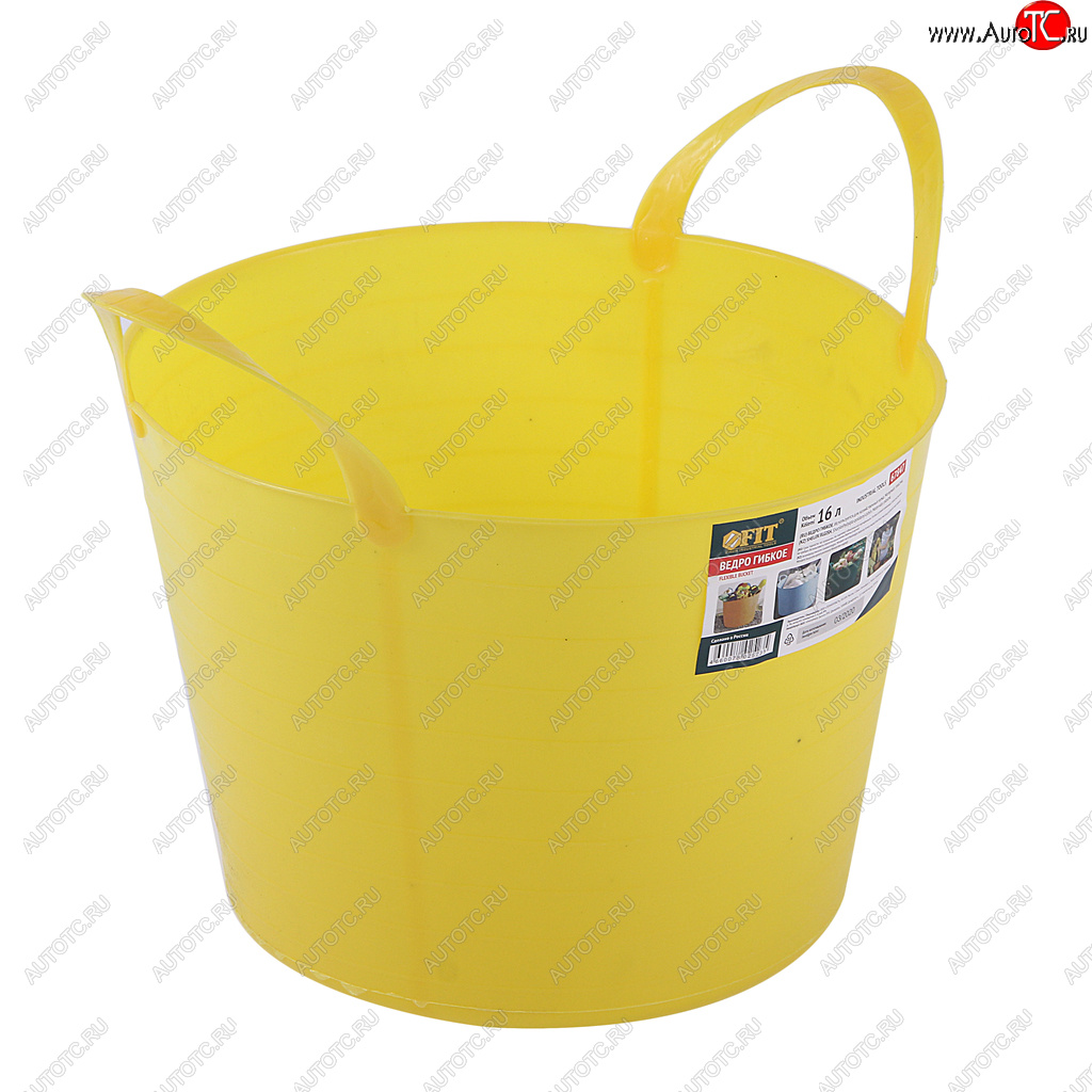 619 р. Ведро 16л пластик гибкое FIT FIT 67847  с доставкой в г. Керчь