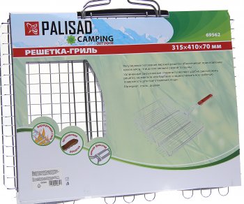 1 169 р. Решетка-гриль 410х315мм глубина 70мм PALISAD PALISAD 69562  с доставкой в г. Керчь. Увеличить фотографию 2
