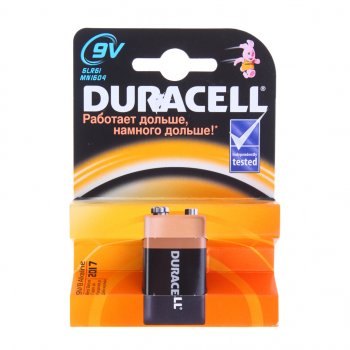 899 р. Батарейка KRONA 6LR61 9V блистер 1шт. Alkaline DURACELL DURACELL 6lr61-1bl  с доставкой в г. Керчь. Увеличить фотографию 1