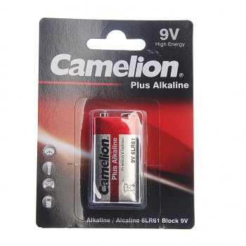 257 р. Батарейка KRONA 6LR61 9V блистер 1шт. Alkaline Max CAMELION CAMELION 6lr61-bp1  с доставкой в г. Керчь. Увеличить фотографию 1