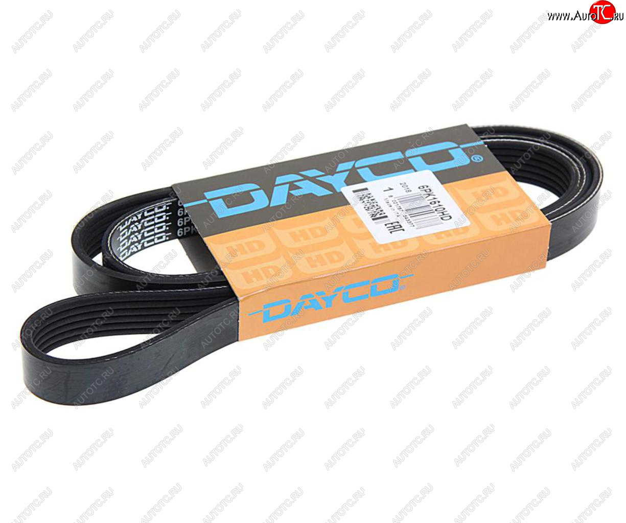 1 159 р. Ремень приводной поликлиновой 6PK1610HD DAYCO DAYCO 6pk1610hd  с доставкой в г. Керчь