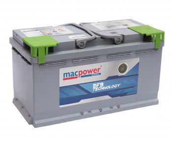 19 899 р. Аккумулятор MACPOWER EFB 100Ач обратная полярность MACPOWER 6ст100(0) smf56633  с доставкой в г. Керчь. Увеличить фотографию 1