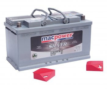 15 999 р. Аккумулятор MACPOWER 100Ач обратная полярность MACPOWER 6ст100(0) smf60049  с доставкой в г. Керчь. Увеличить фотографию 3