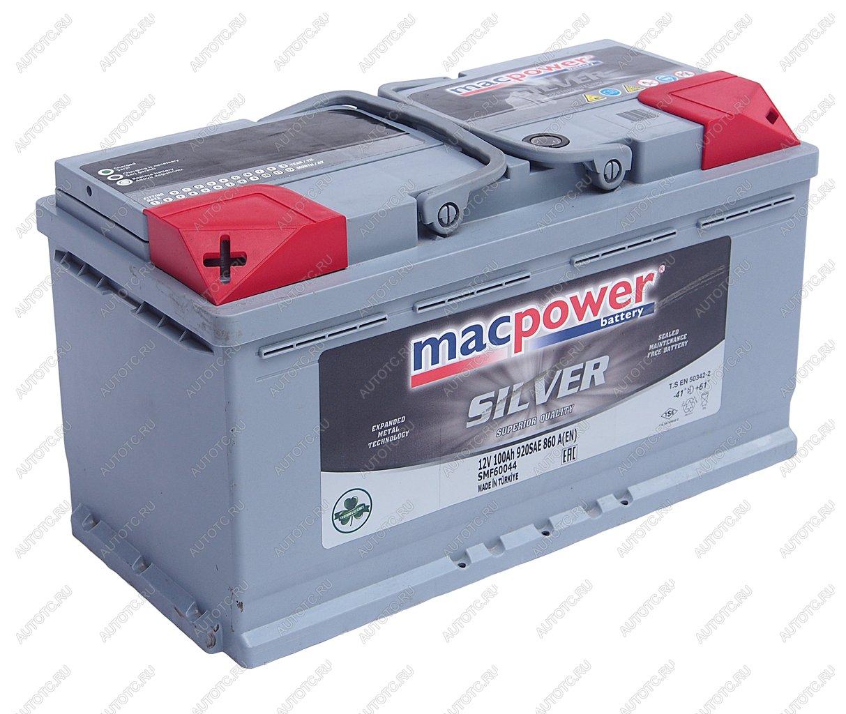 15 999 р. Аккумулятор MACPOWER 100Ач MACPOWER 6ст100(1) smf60044  с доставкой в г. Керчь