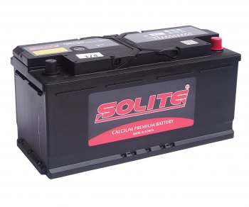 15 699 р. Аккумулятор SOLITE 110Ач обратная полярность SOLITE 6ст110(0) cmf 61042  с доставкой в г. Керчь. Увеличить фотографию 2