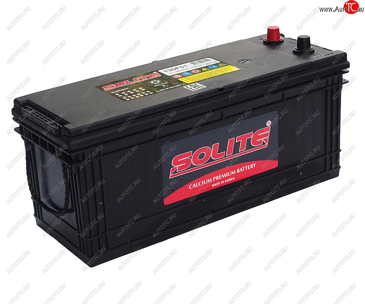 23 999 р. Аккумулятор SOLITE 120Ач SOLITE 6ст120 130f51  с доставкой в г. Керчь