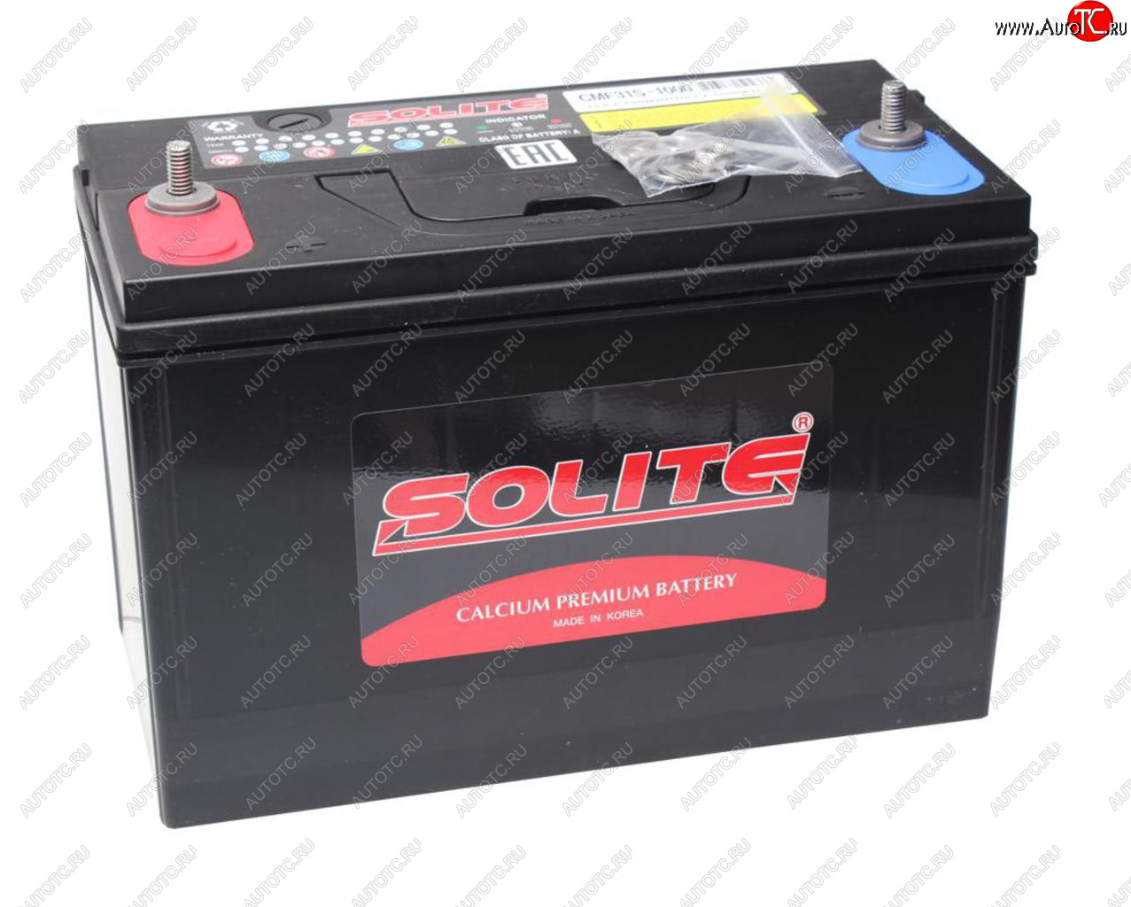 21 849 р. Аккумулятор SOLITE 140Ач винтовые клеммы SOLITE 6ст140 31s-1000  с доставкой в г. Керчь