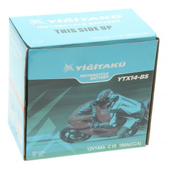 5 299 р. Аккумулятор YIGITAKU MOTO GEL 14А/ч MACPOWER 6ст14 ytx14-bs(mf) MACPOWER 6ст14 ytx14-bs(mf)  с доставкой в г. Керчь. Увеличить фотографию 3