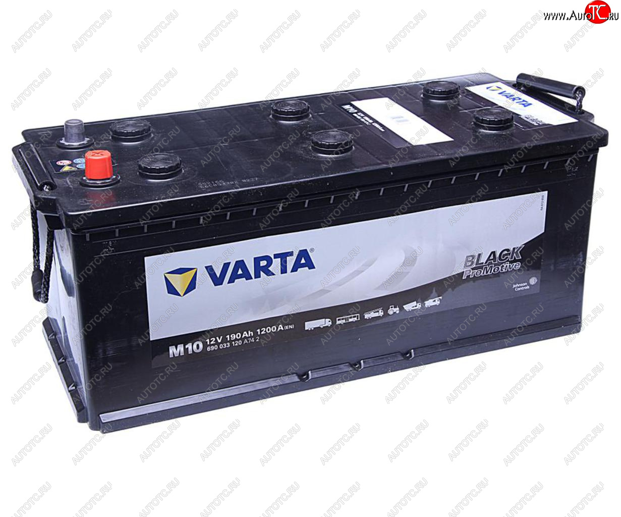 32 999 р. Аккумулятор VARTA Promotive Black HD 190Ач VARTA 6ст190(4) m10  с доставкой в г. Керчь