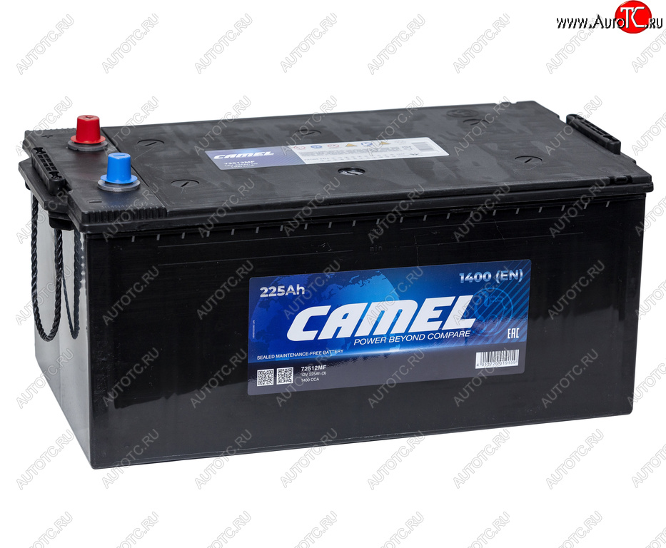 28 999 р. Аккумулятор CAMEL 225Ач обратная полярность CAMEL 6ст225(3) d6  с доставкой в г. Керчь