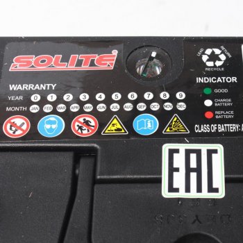 9 999 р. Аккумулятор SOLITE 50Ач обратная полярность SOLITE 6ст50(0) 65b24ls  с доставкой в г. Керчь. Увеличить фотографию 2