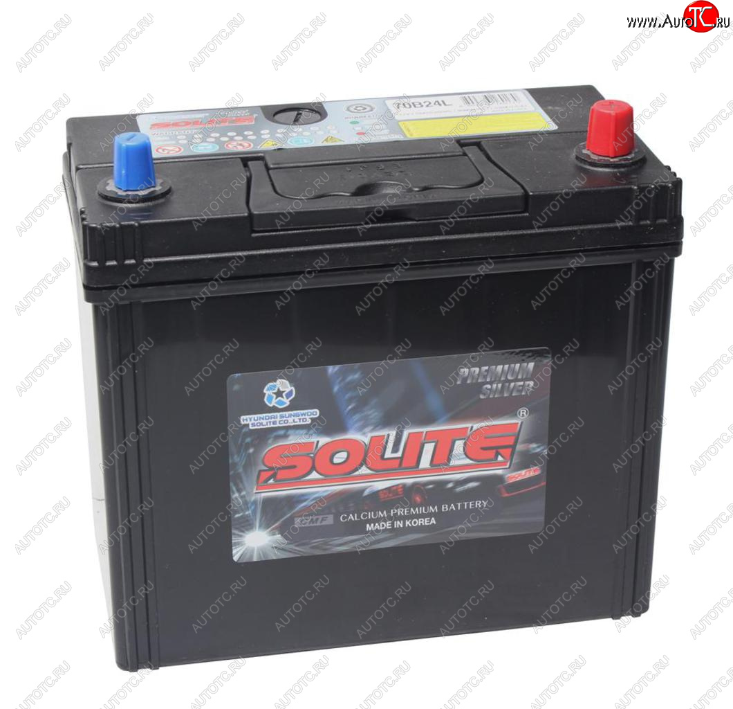 8 549 р. Аккумулятор SOLITE 59Ач обратная полярность SOLITE 6ст59(0) 70b24l  с доставкой в г. Керчь