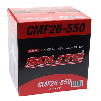 12 749 р. Аккумулятор SOLITE 60Ач SOLITE 6ст60(1) cmf 26-550  с доставкой в г. Керчь. Увеличить фотографию 3