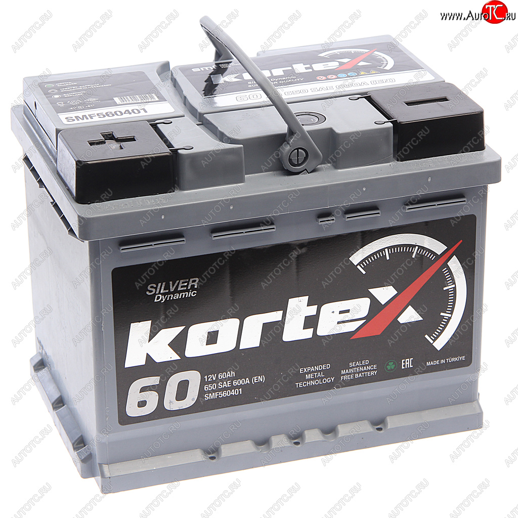 10 749 р. Аккумулятор KORTEX SILVER Dynamic 60Ач KORTEX 6ст60(1) smf560401  с доставкой в г. Керчь