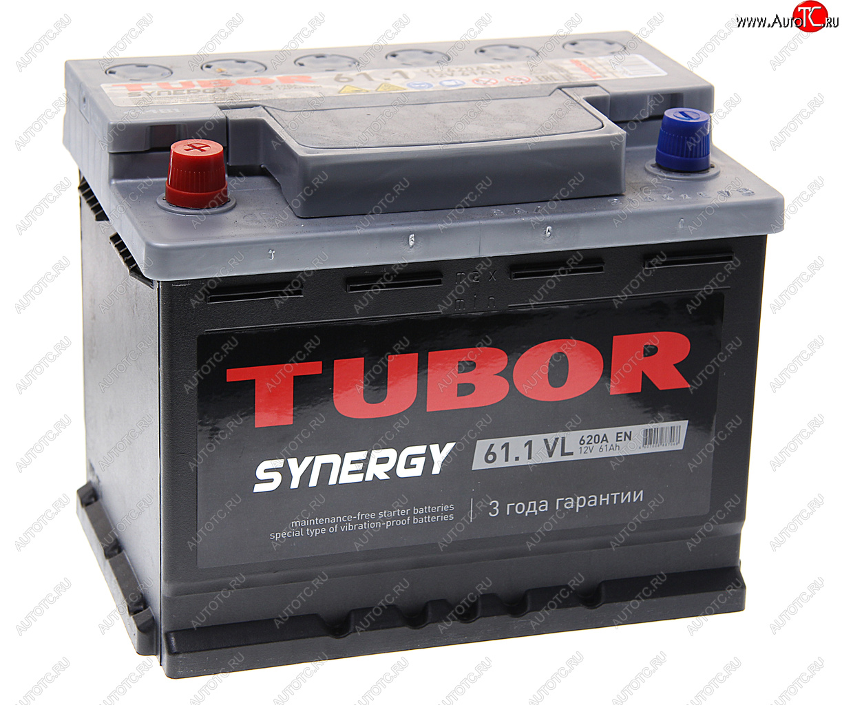 9 999 р. Аккумулятор TUBOR Synergy 61Ач TUBOR 6ст61(1)  с доставкой в г. Керчь