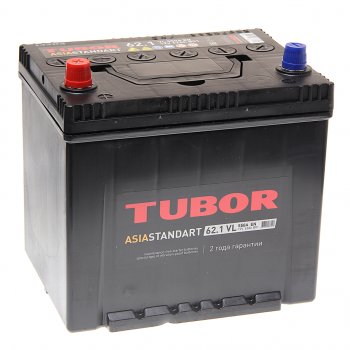 Аккумулятор TUBOR Asia Standart 62Ач TUBOR 6ст62(1) d23r