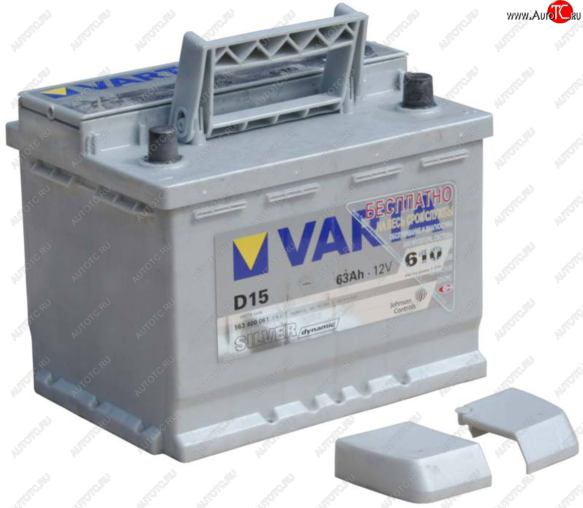 14 999 р. Аккумулятор VARTA Silver Dynamic 63Ач обратная полярность VARTA 6ст63(0) d15  с доставкой в г. Керчь