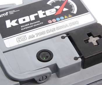 12 249 р. Аккумулятор KORTEX SILVER Dynamic 65Ач обратная полярность KORTEX 6ст65(0) smf565400  с доставкой в г. Керчь. Увеличить фотографию 2
