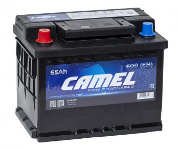 8 299 р. Аккумулятор CAMEL 65Ач CAMEL 6ст65(1) l2  с доставкой в г. Керчь. Увеличить фотографию 1